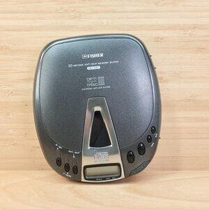 Fisher PCD-7600 Portable CD Player / Opti Trac III Anti-Skip / Vintage 1997 Work
